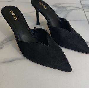 Express Black Mules